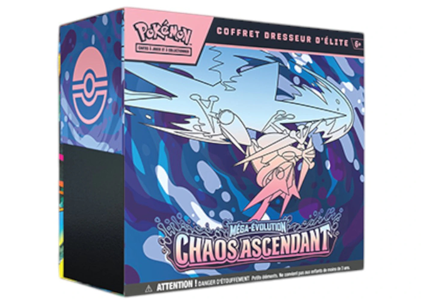 2026 Pokémon Mega Evolution Chaos Rising Elite Trainer Box French Version - main view