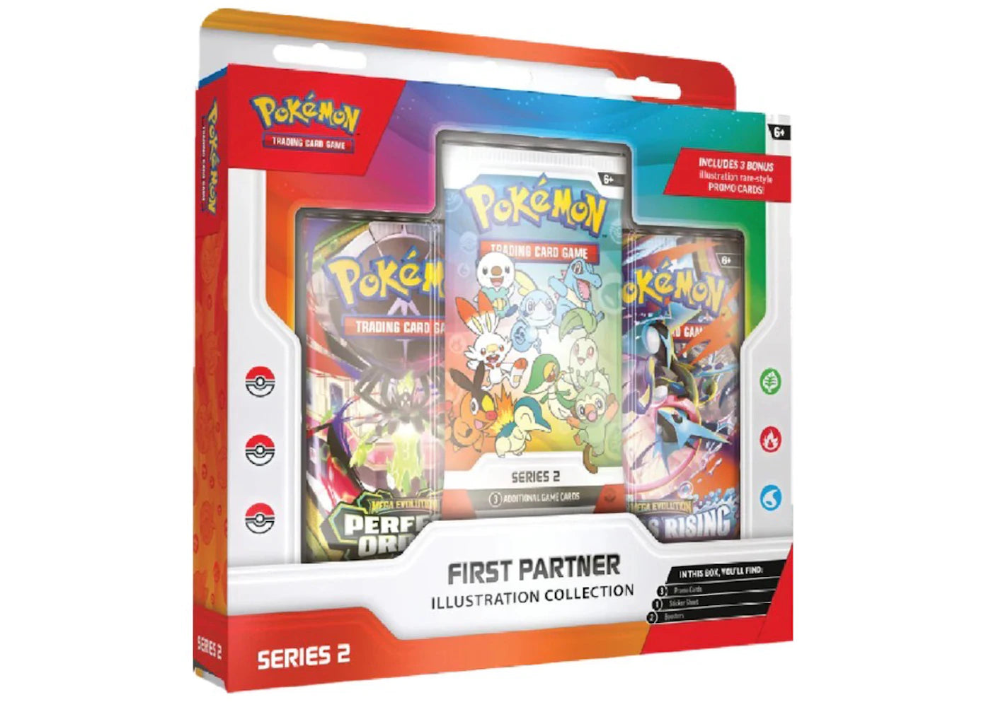 2026 Pokémon Mega Evolution First Partner Illustration Collection Series 2 - main view
