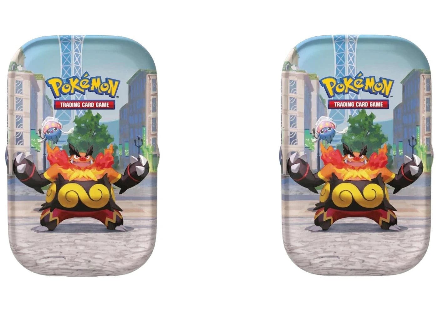 2026 Pokémon Mega Evolution Lumiose City Mini Tin 2x Lot - main view