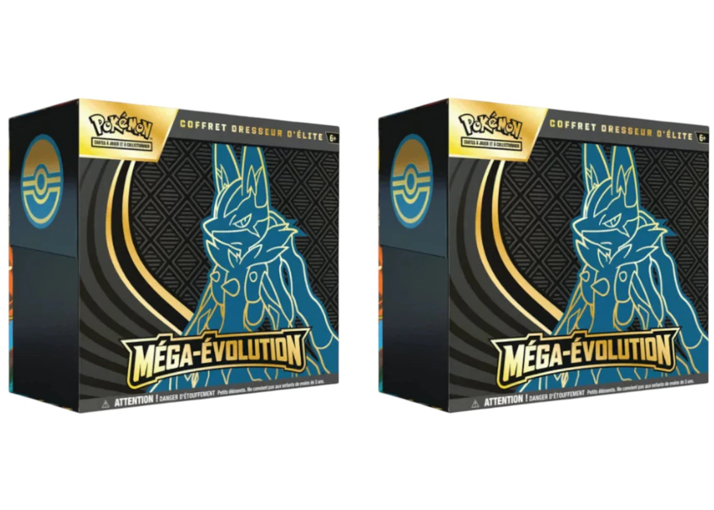 2026 Pokémon Mega Evolution Mega Lucario Elite Trainer Box French Version 2x Lot