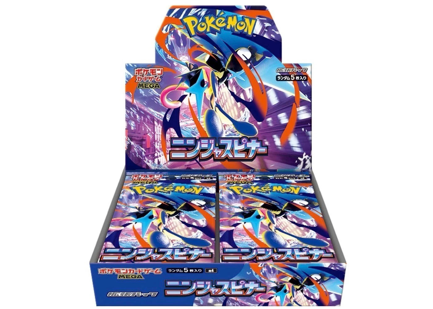 2026 Pokémon Mega Evolution Ninja Spinner Booster Box - main view
