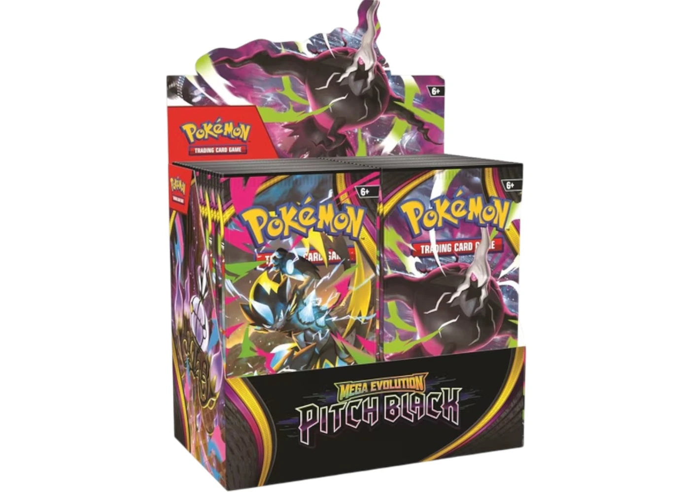 2026 Pokémon Mega Evolution Pitch Black Booster Box - main view