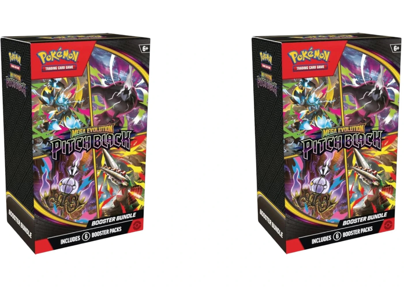 2026 Pokémon Mega Evolution Pitch Black Booster Bundle 2x Lot - main view