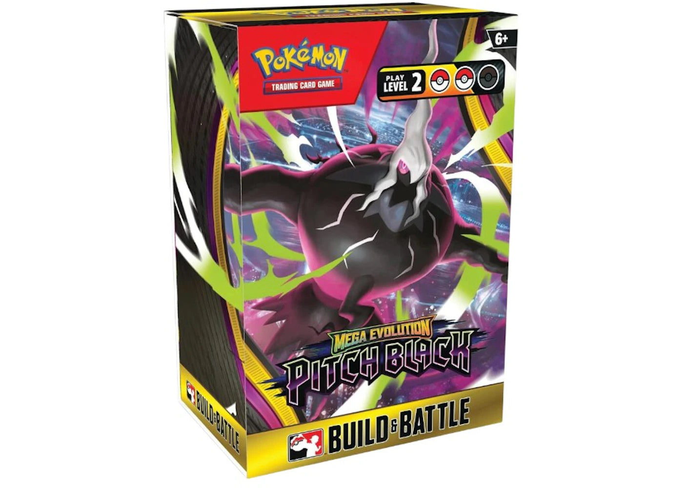2026 Pokémon Mega Evolution Pitch Black Build and Battle Box - main view