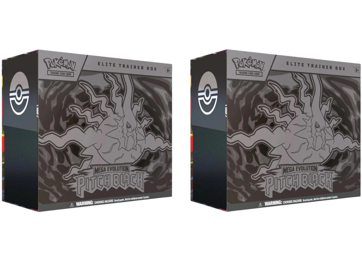 2026 Pokémon Mega Evolution Pitch Black Elite Trainer Box 2x Lot - main view