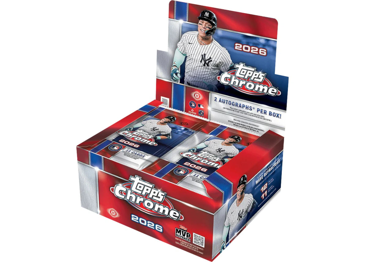 2026 Topps Chrome Baseball Jumbo Box - main view