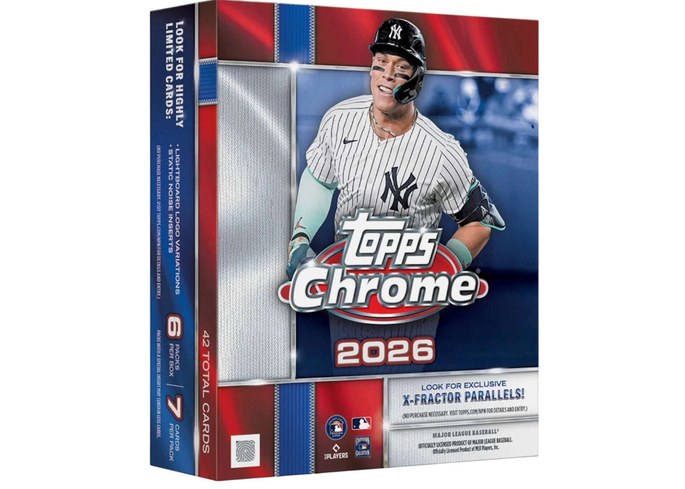 2026 Topps Chrome Baseball Mega Box - main view