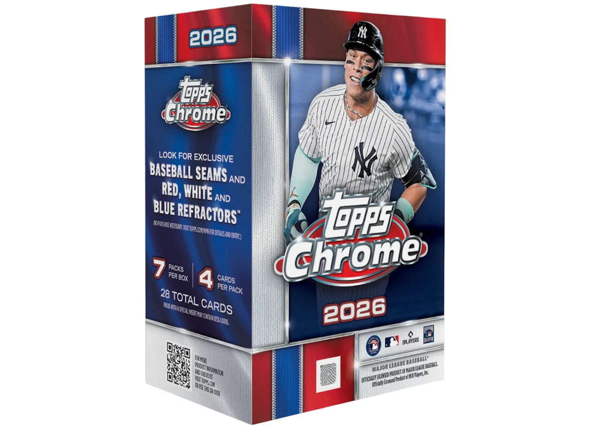 2026 Topps Chrome Baseball Value Box - main view