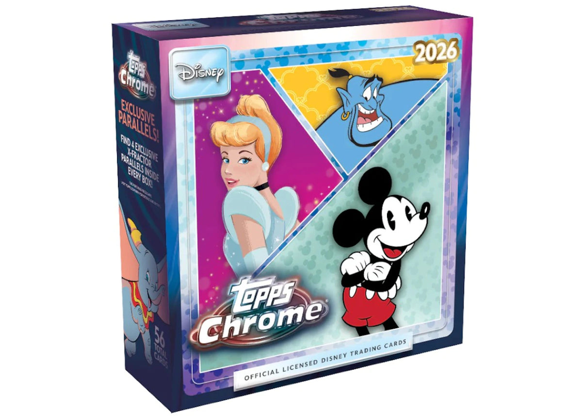2026 Topps Chrome Disney Mega Box - main view