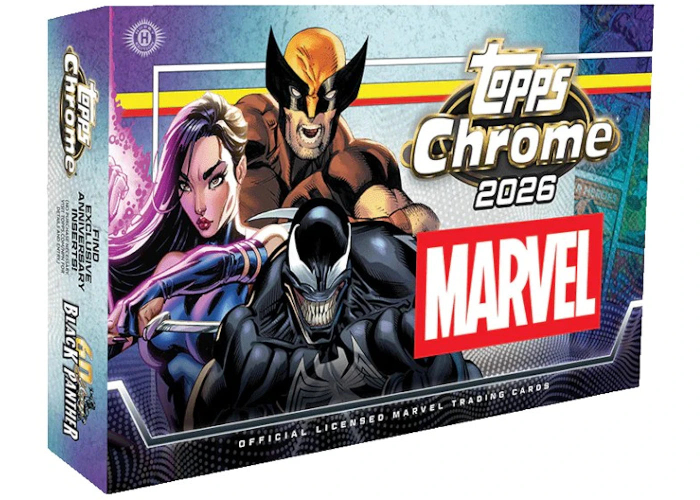 2026 Topps Chrome Marvel Comics Hobby Box - main view