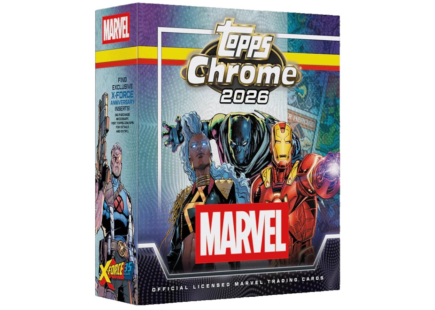 2026 Topps Chrome Marvel Comics Mega Box - main view