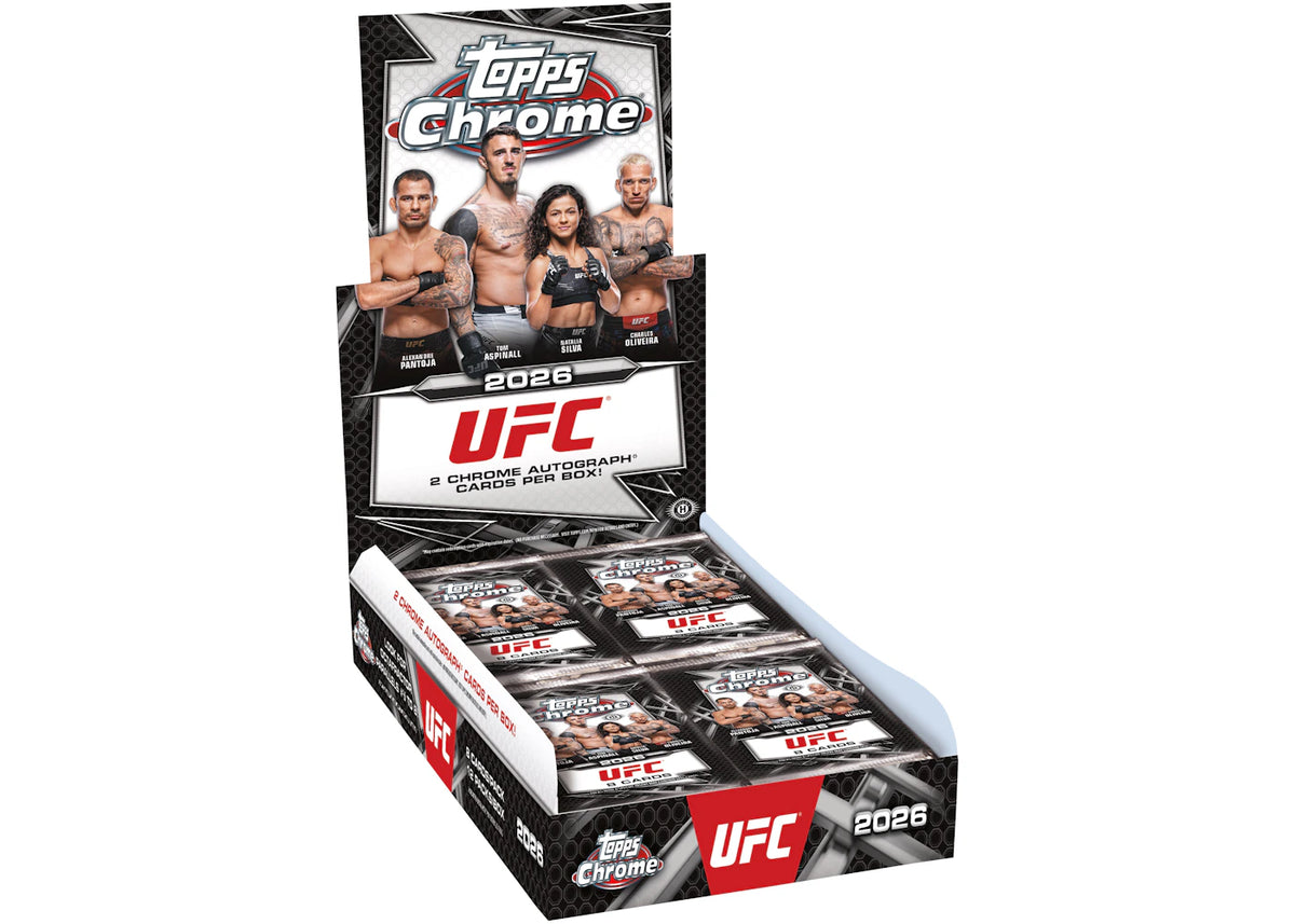 2026 Topps Chrome UFC Hobby Box - main view