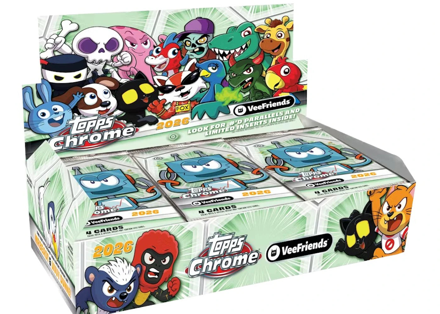 2026 Topps Chrome VeeFriends Hobby Box