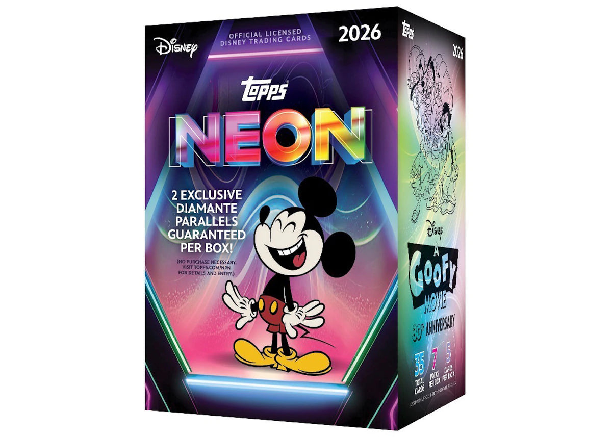 2026 Topps Disney Neon Value Box - main view