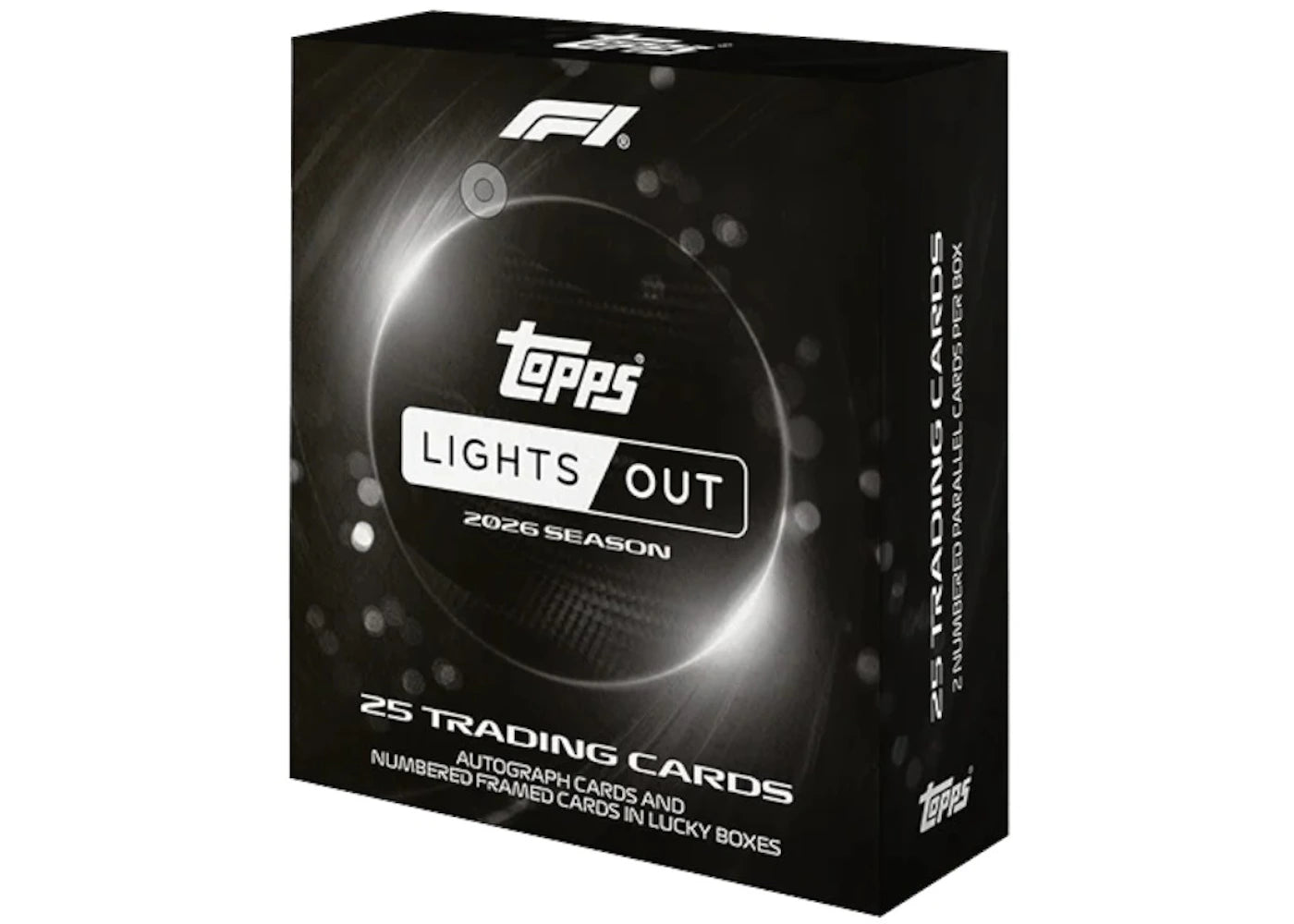 2026 Topps Formula 1 Lights Out Hobby Box - main view