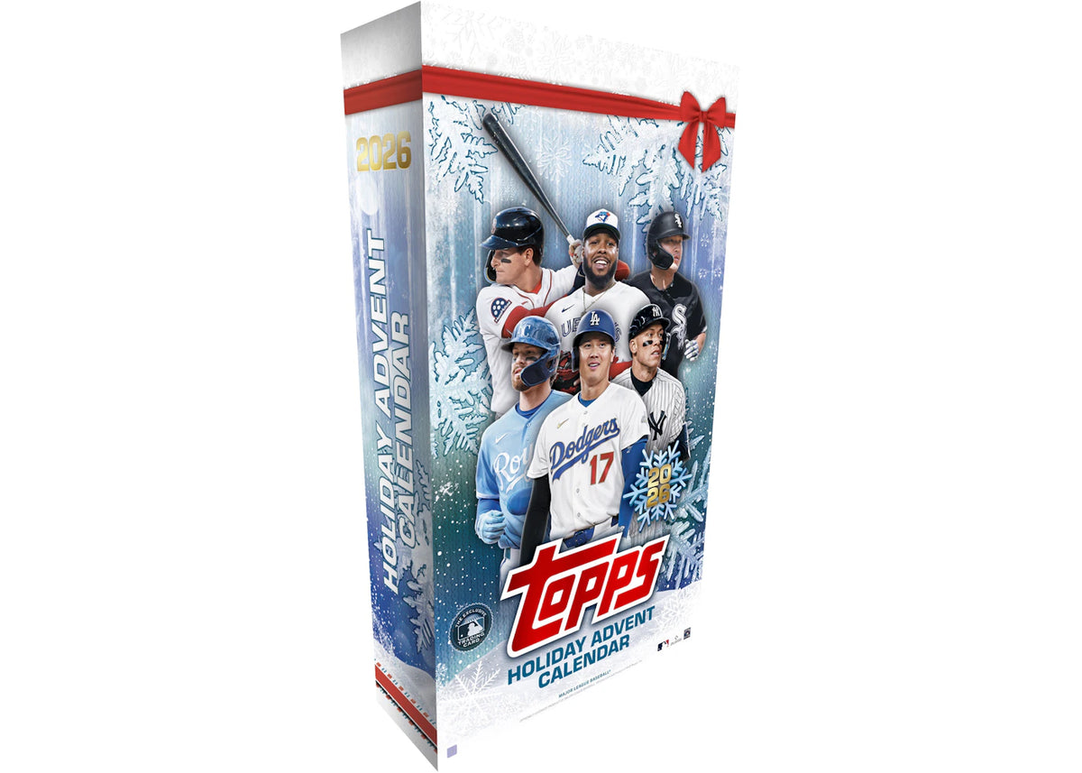 2026 Topps Holiday Baseball Advent Calendar - main view