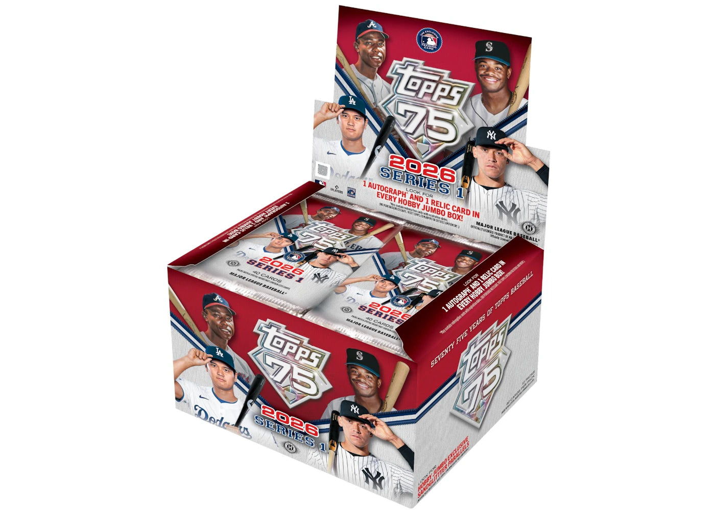 2026 Topps Series 1 Baseball Hobby Jumbo Box