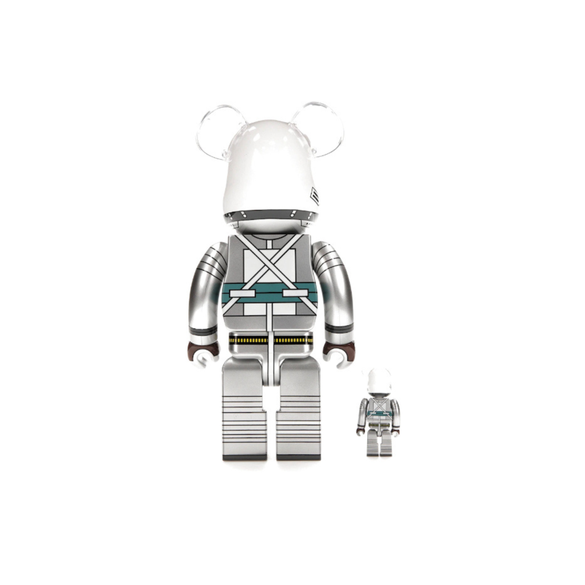 Bearbrick Mercury Astronaut 100% & 400% Set