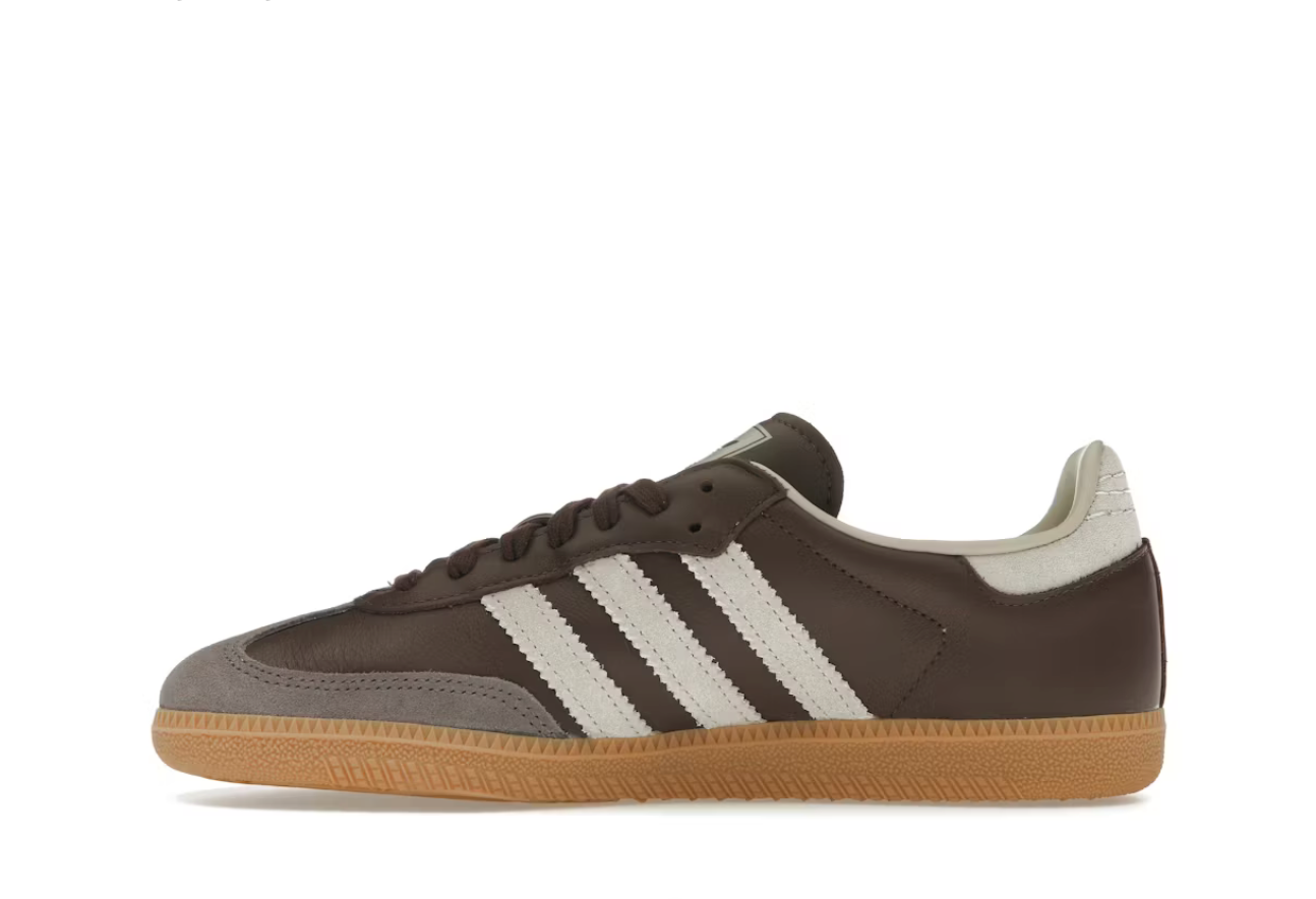 Adidas Samba OG White Brown Putty Grey