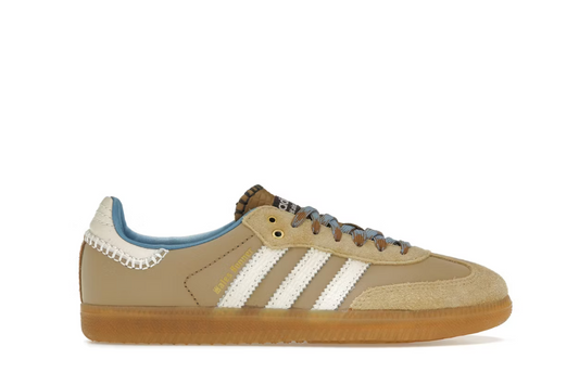 Adidas Samba OG Nylon Wales Bonner Desert White Ash Blue