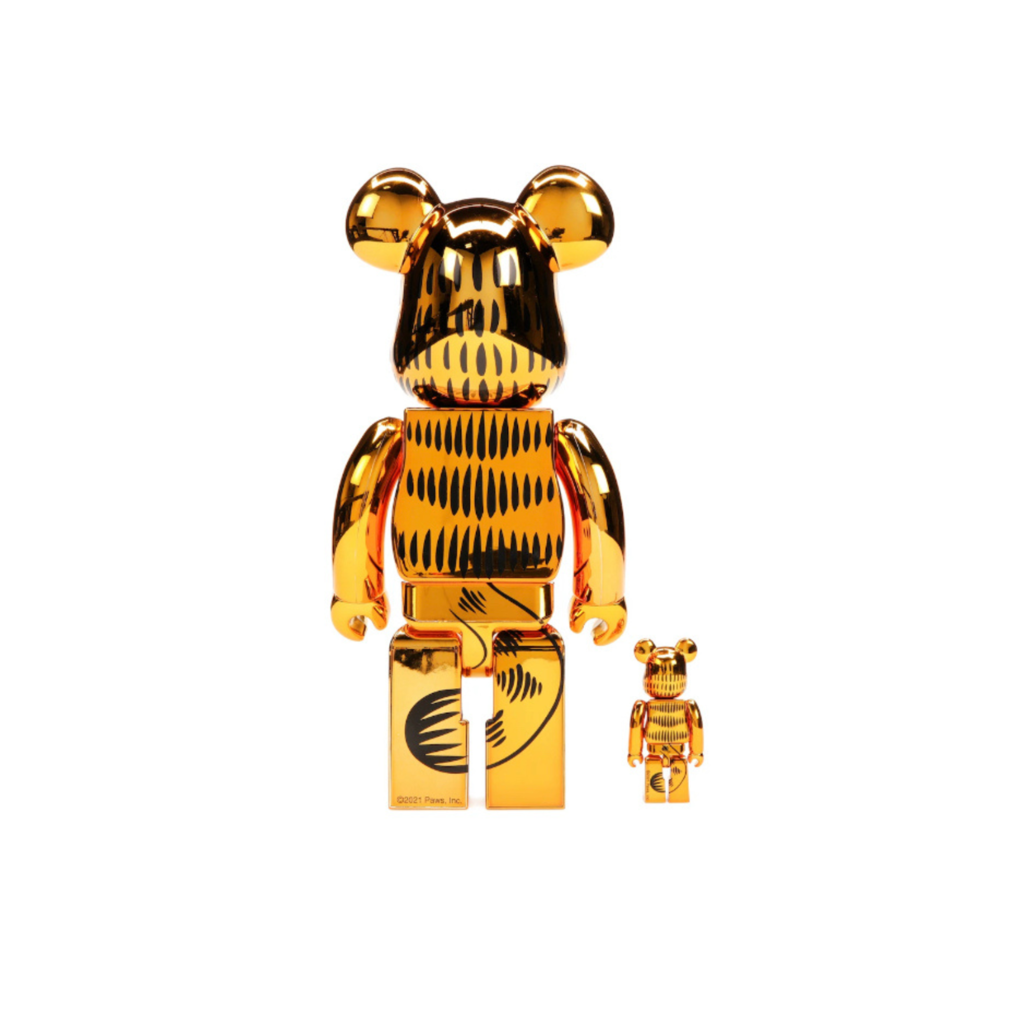 Bearbrick Garfield 100% & 400% Set