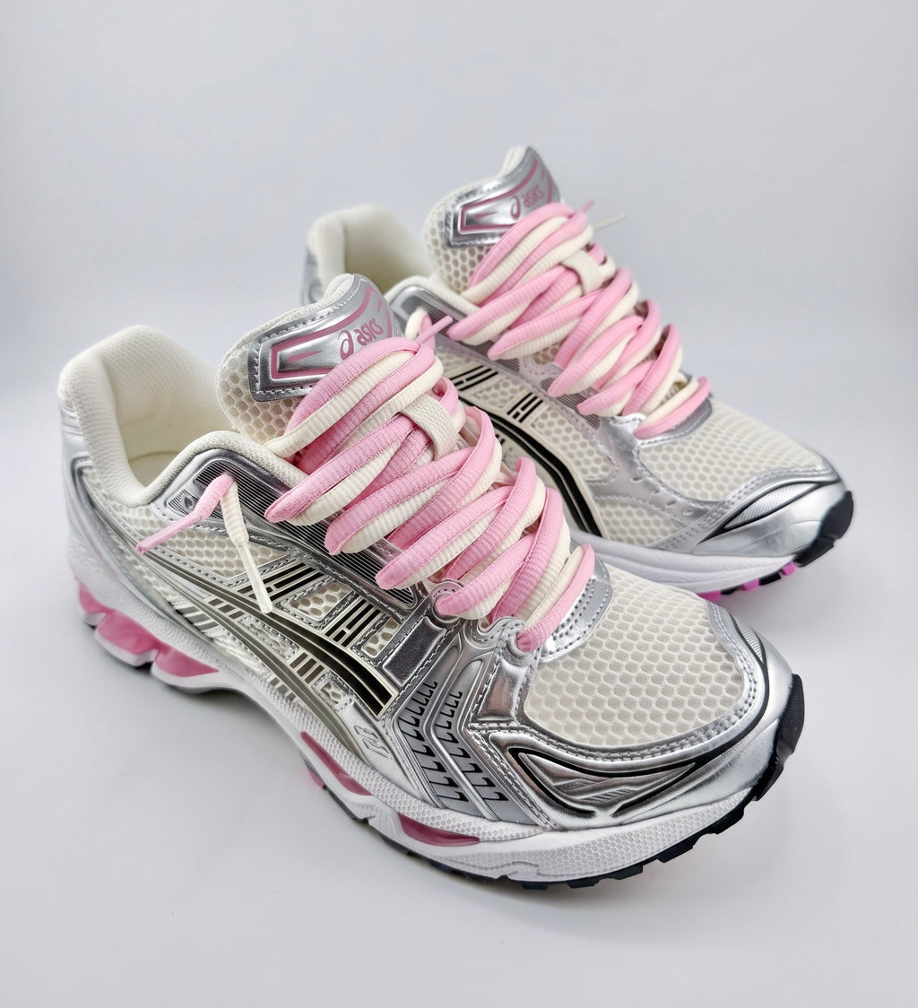 ASICS GEL-Kayano 14-Cream Sweet Pink Double Laces