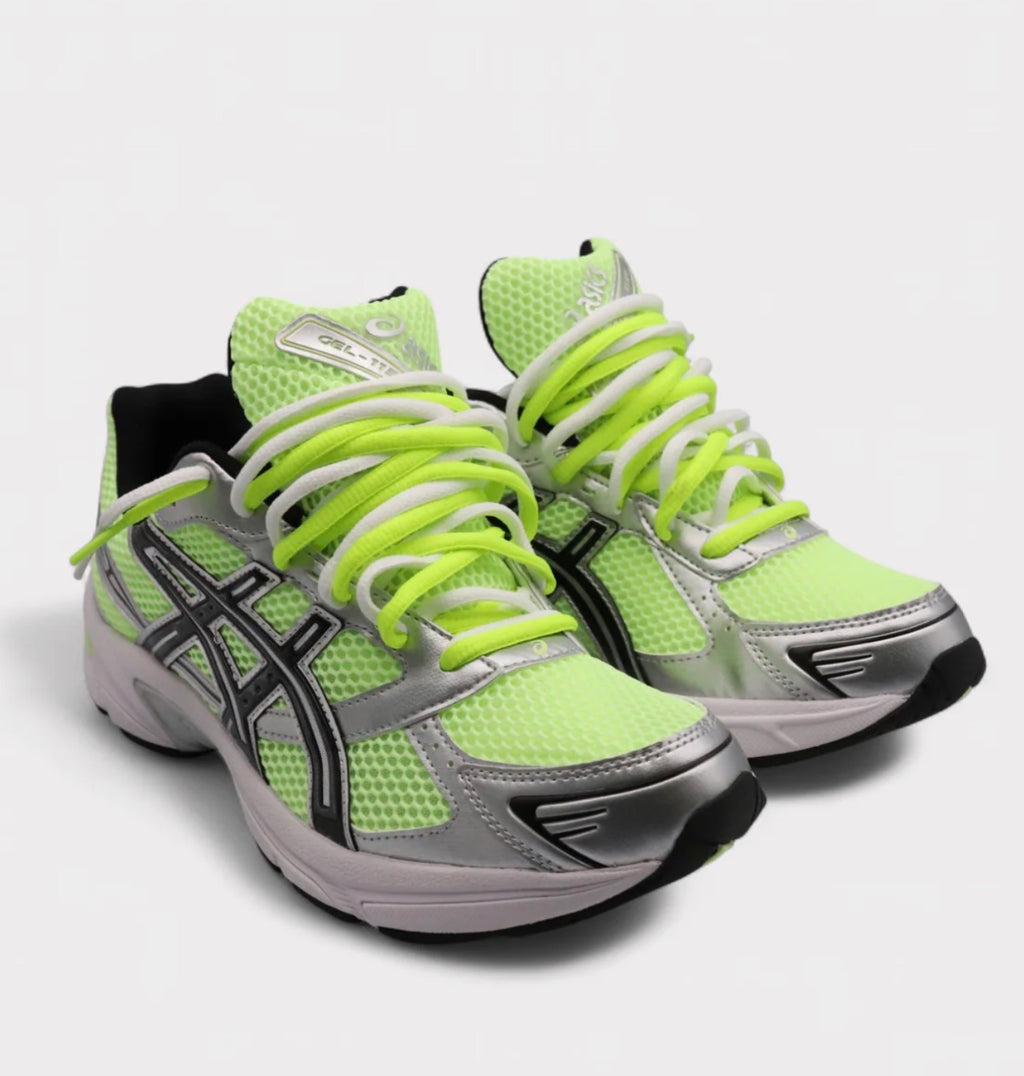 ASICS Gel-1130-Neon Pack Green Double Laces