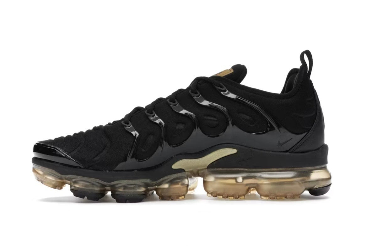 Nike Air VaporMax Plus Black Metallic Gold