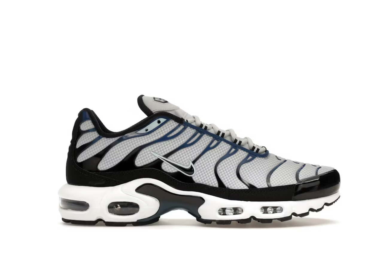 Nike Air Max Plus Pure Platinum Court Blue Glacier Blue Black