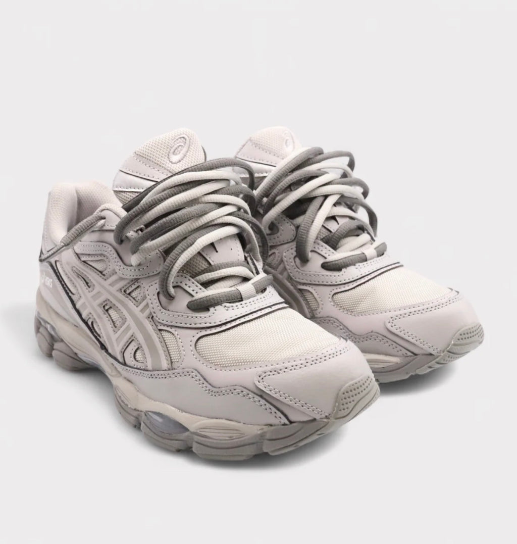 ASICS Gel-NYC-Cement Grey Double Laces
