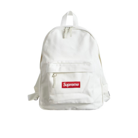 Supreme Canvas Backpack White