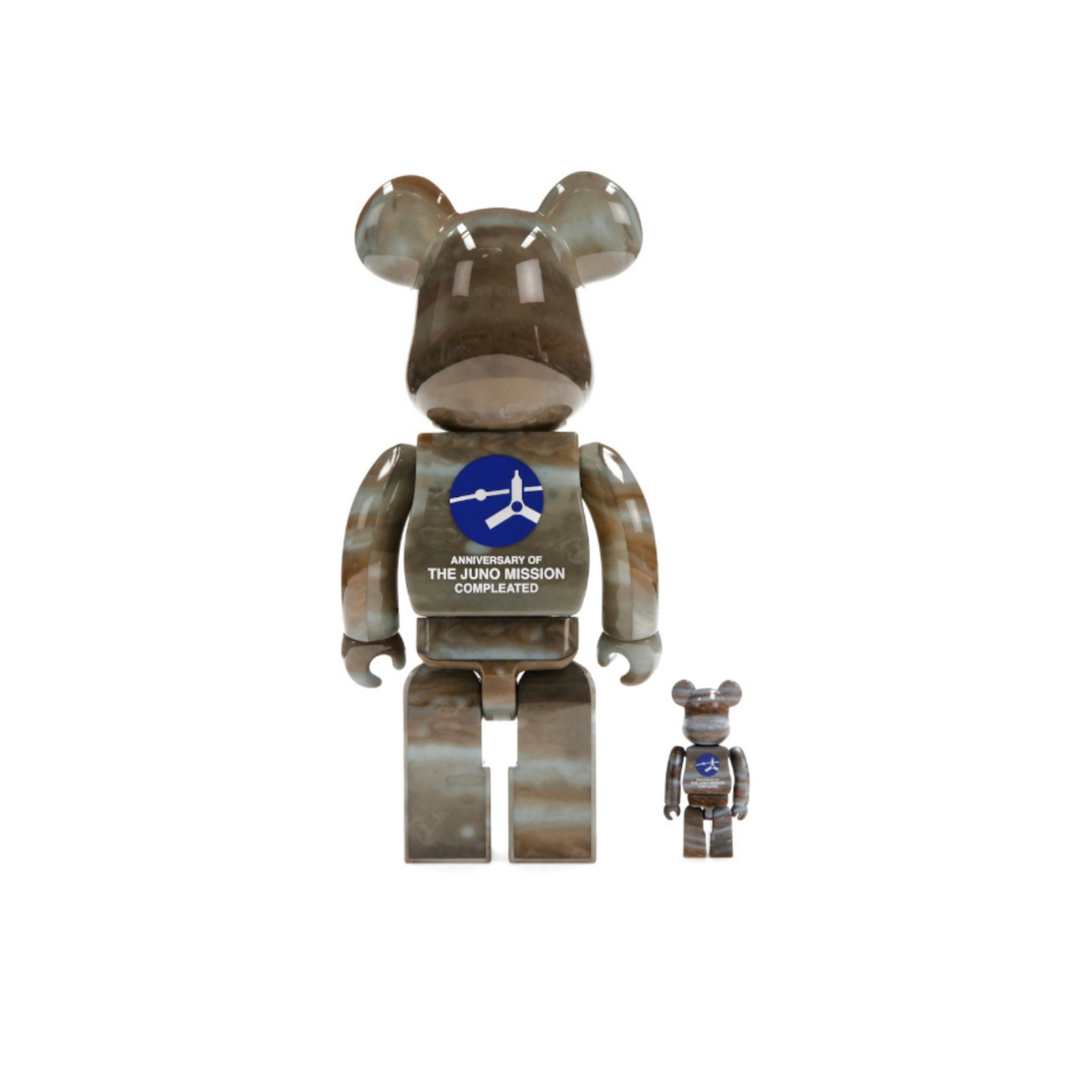 Bearbrick Jupiter 100% & 400% Set