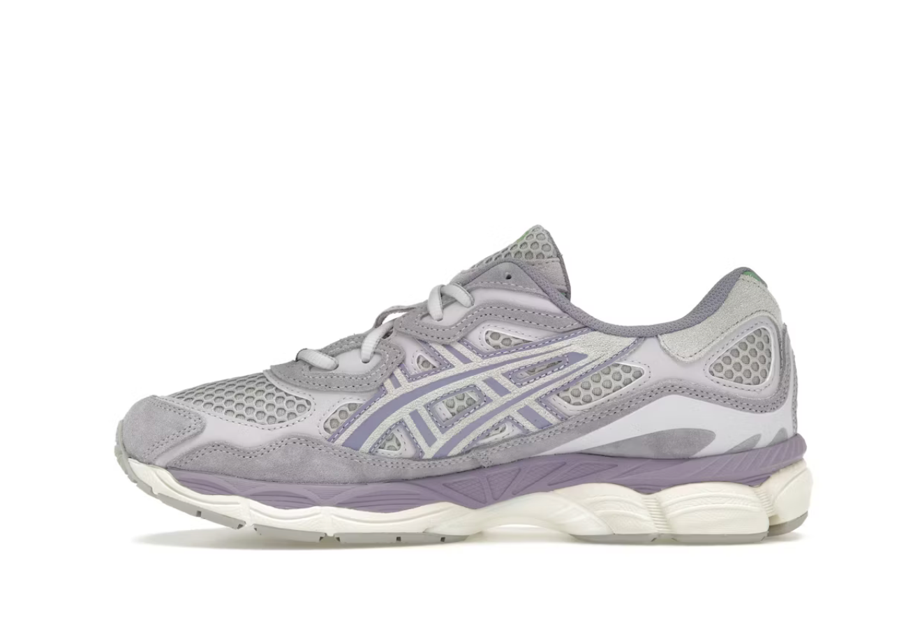 Asics Gel-NYC Cement Grey Ash Rock Rose White