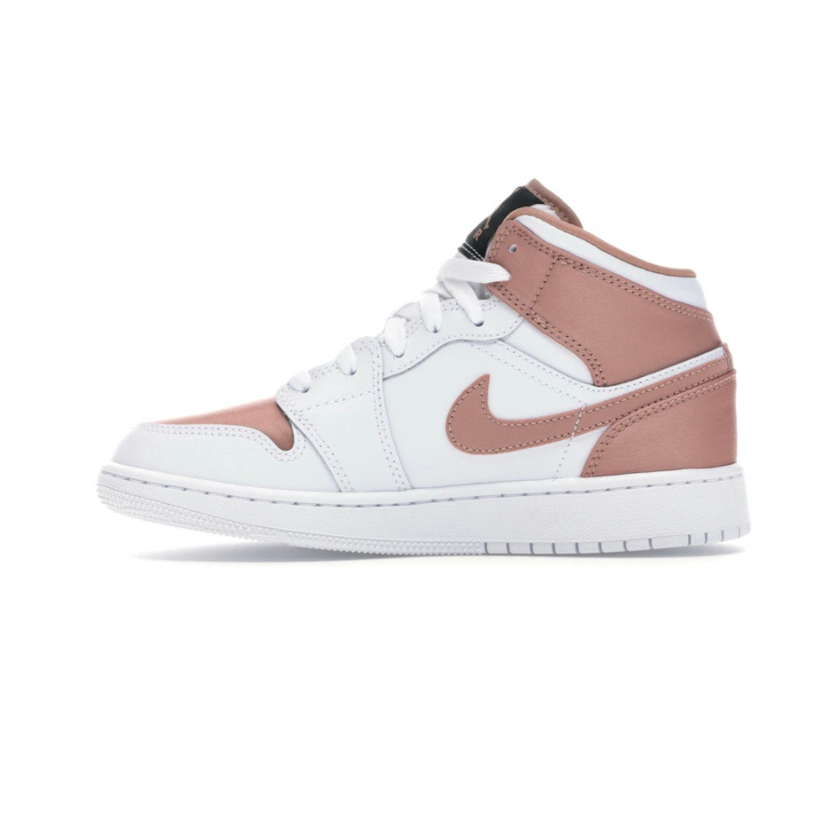 Jordan 1 Mid White Rose Gold