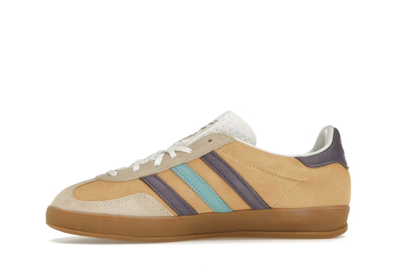 Adidas Gazelle Indoor Glow Orange Shadow Violet