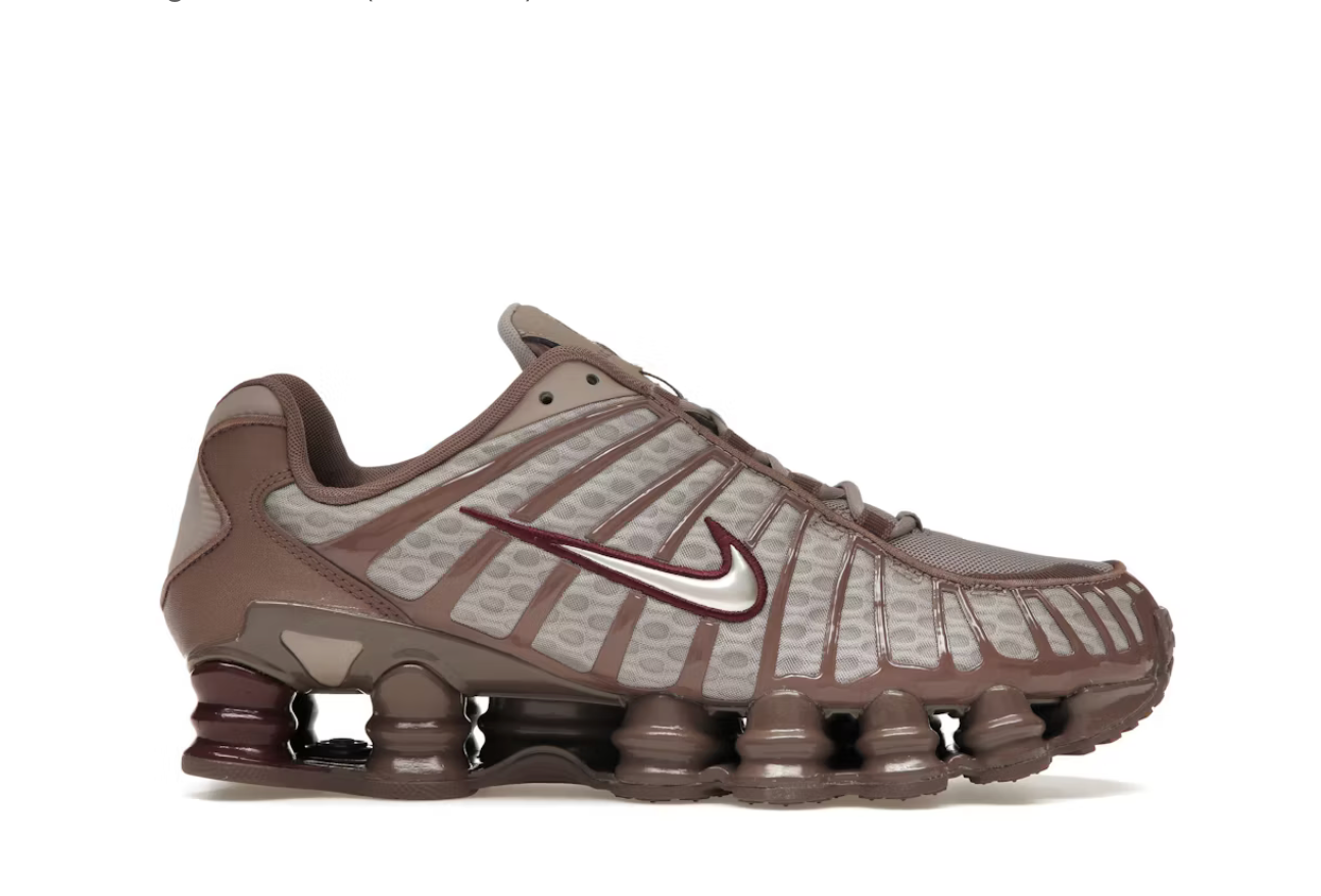 Nike Shox TL Pumice Night Maroon