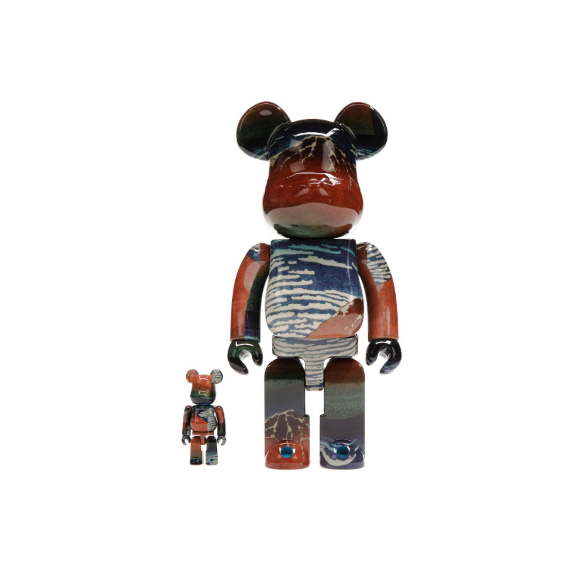 Bearbrick Clear Morning 100% & 400% Set