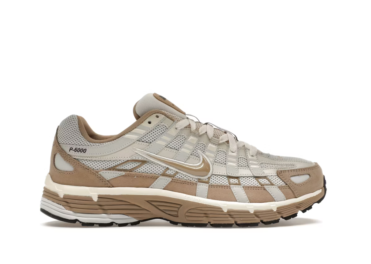 Nike P6000 Photon Dust Khaki Light Bone Baroque Brown White