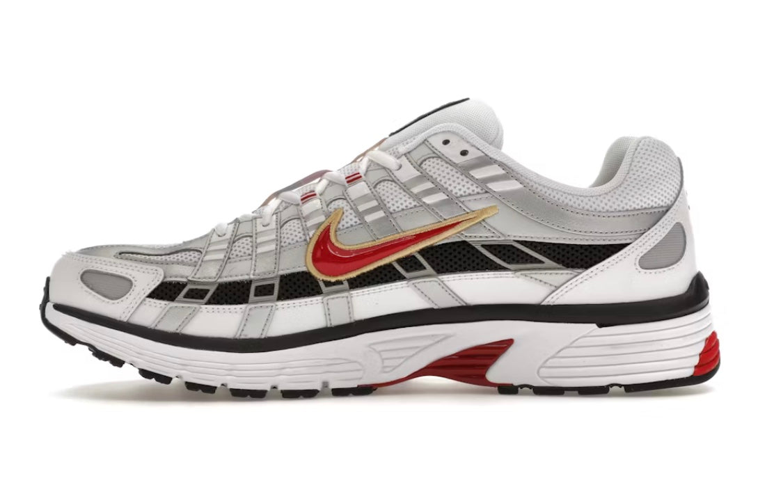 Nike P6000 Platinum Varsity Red