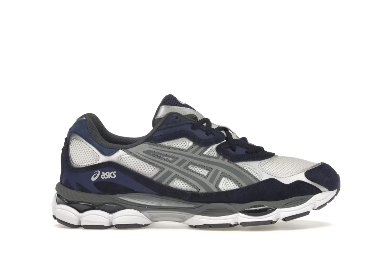 Asics Gel-NYC Yankees Cream Steel Grey Blue