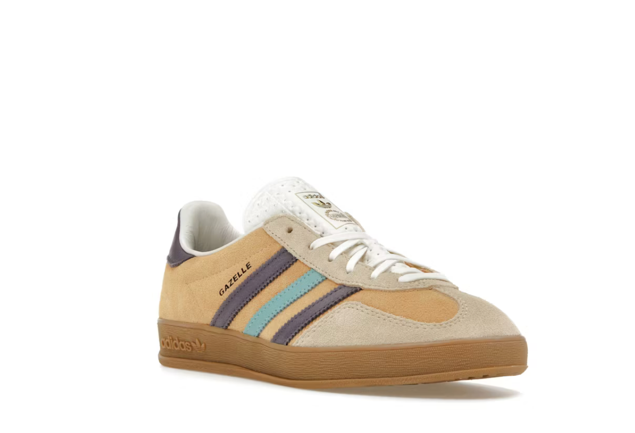 Adidas Gazelle Indoor Glow Orange Shadow Violet