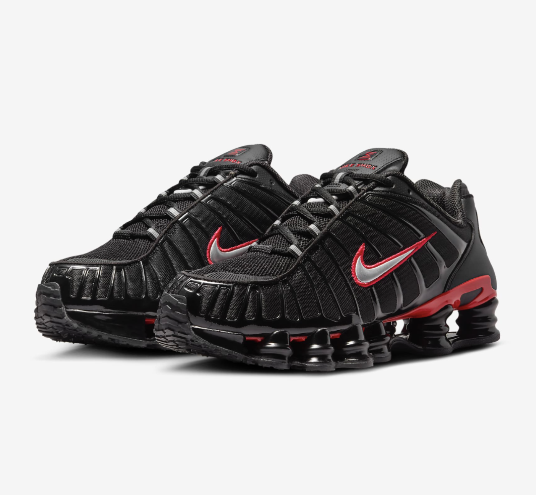 Nike Shox TL Black University Red