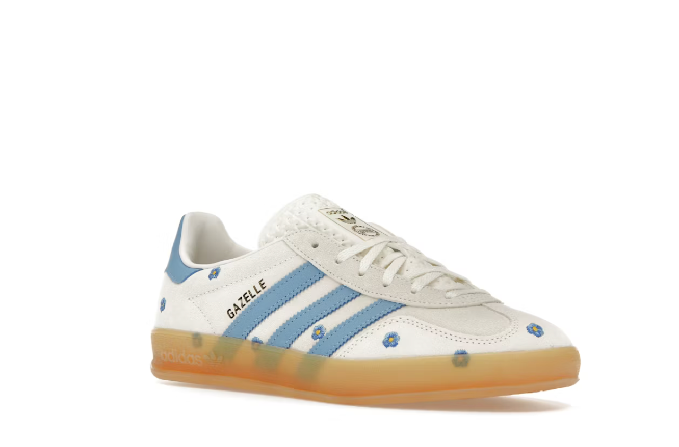 Adidas Gazelle Indoor Blue Floral White