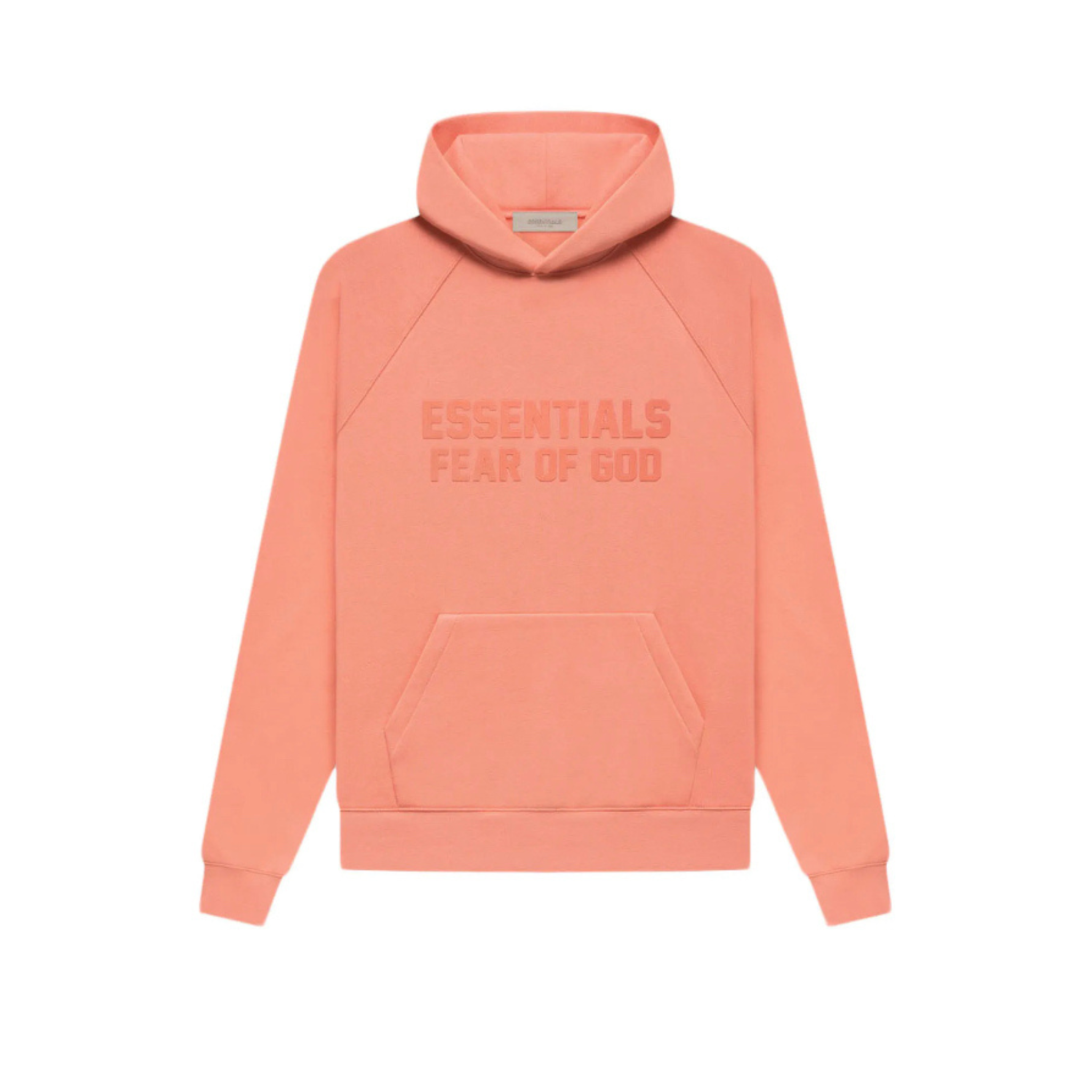 Fear of God Essentials Hoodie Coral