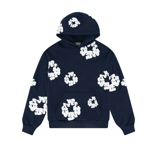 Denim Tears Sweatshirt Hoodie Navy Blue