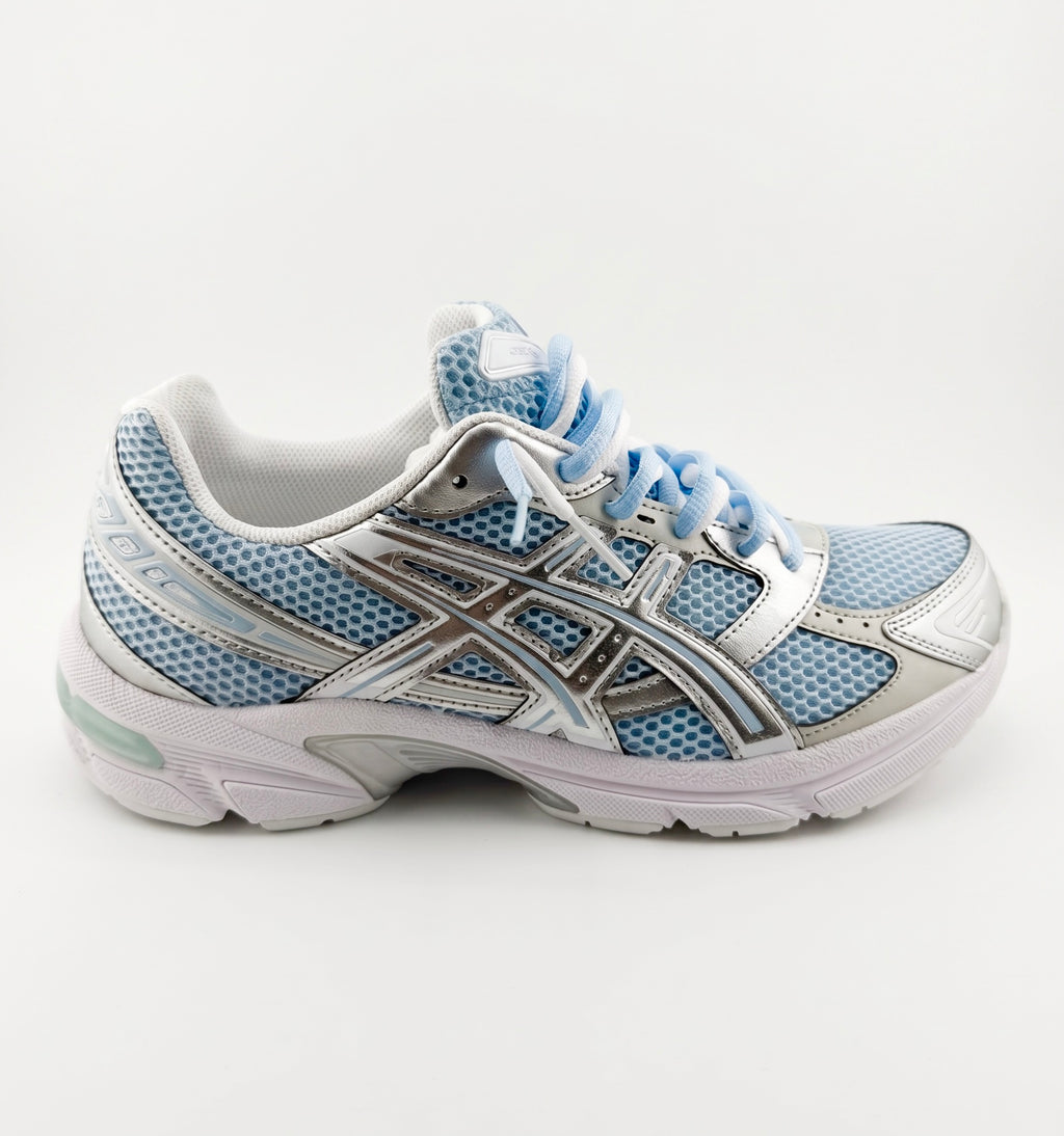 ASICS Gel-1130 Denim Pure Silver Double Laces