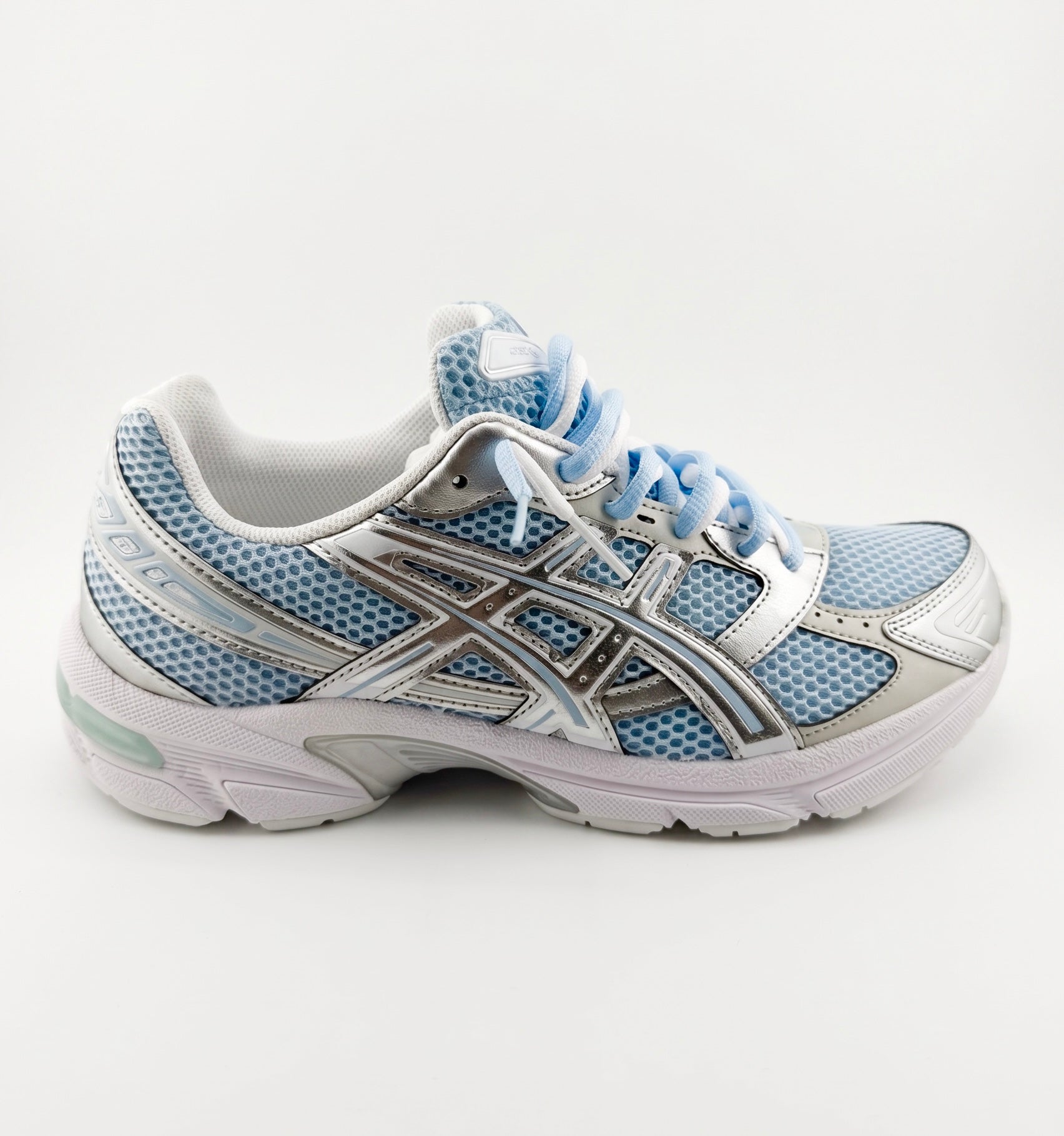 ASICS Gel-1130 Denim Pure Silver Double Laces