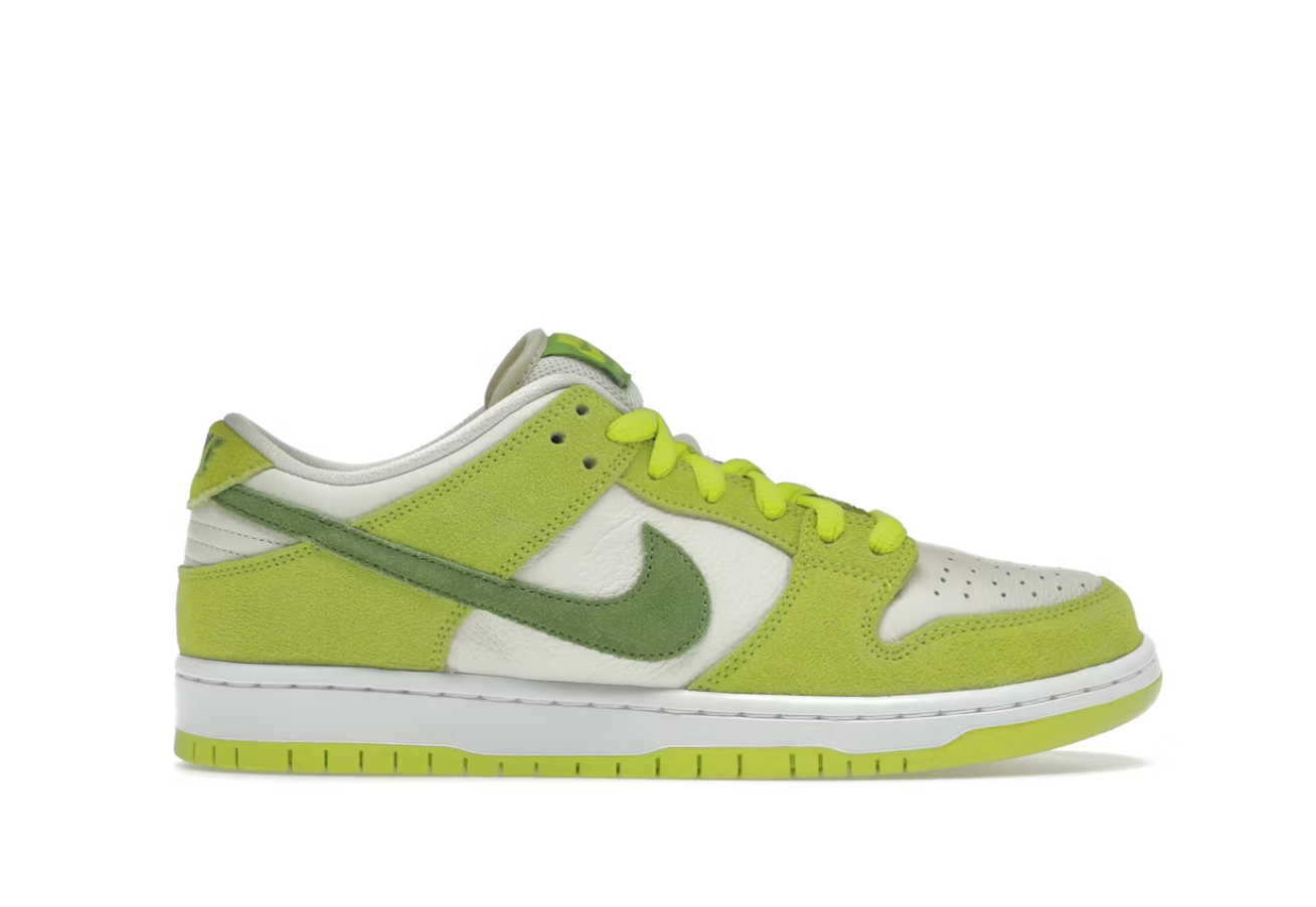 Nike SB Dunk Low White Green Apple