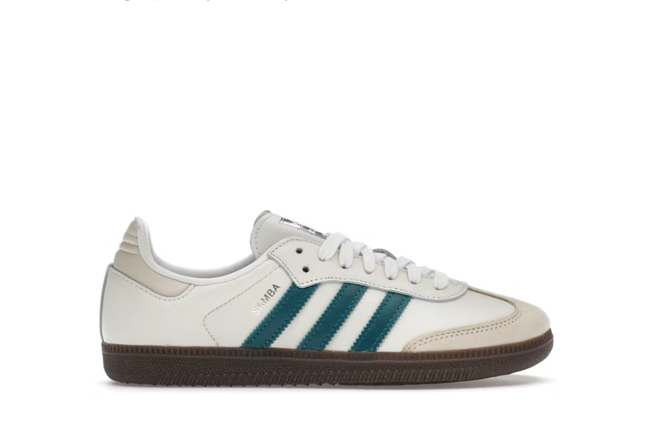 Adidas Samba OG Cloud White Legacy Teal