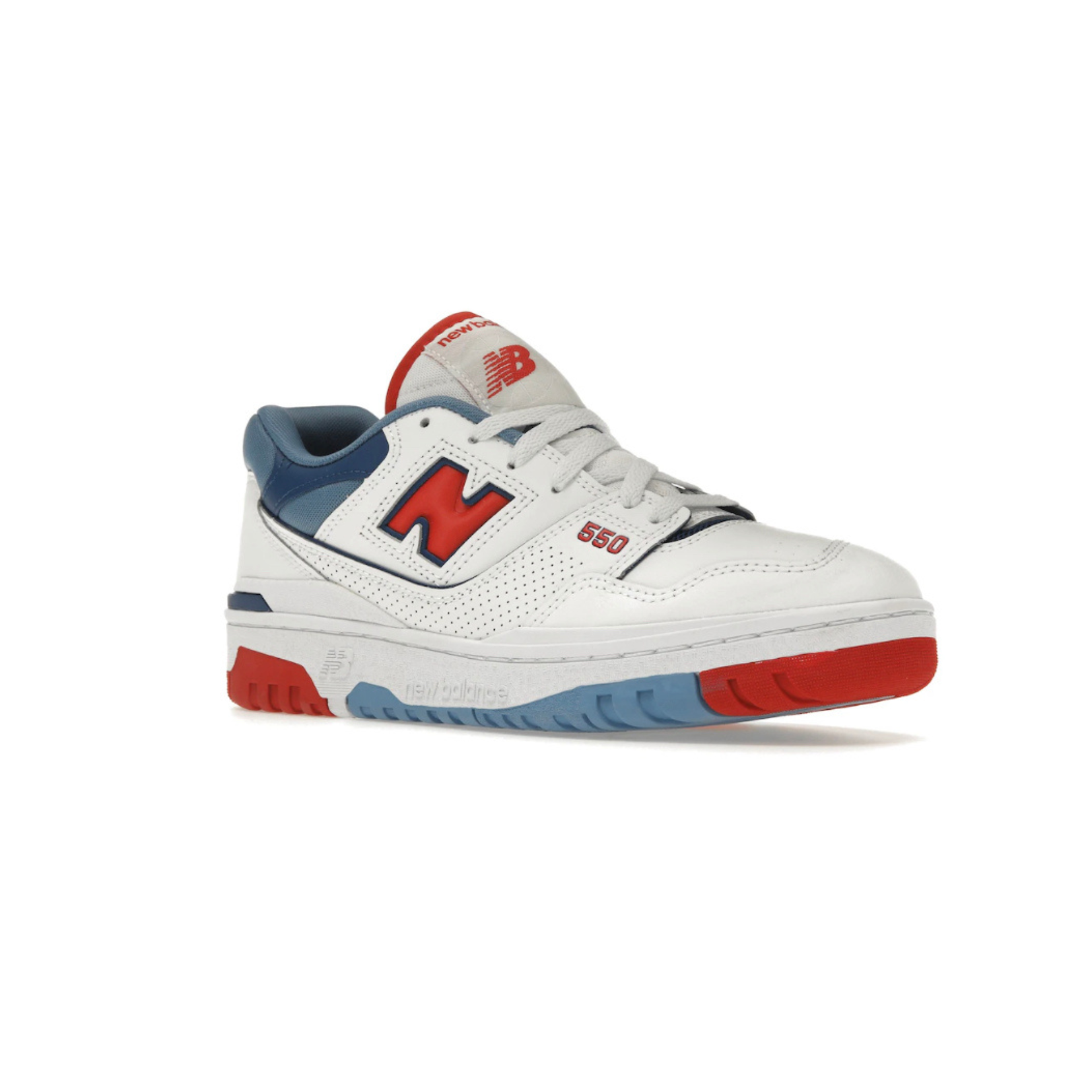 New Balance 550 White Red Atlantic